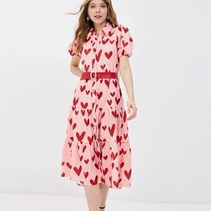Sister Jane Pink Polka Dot Dress